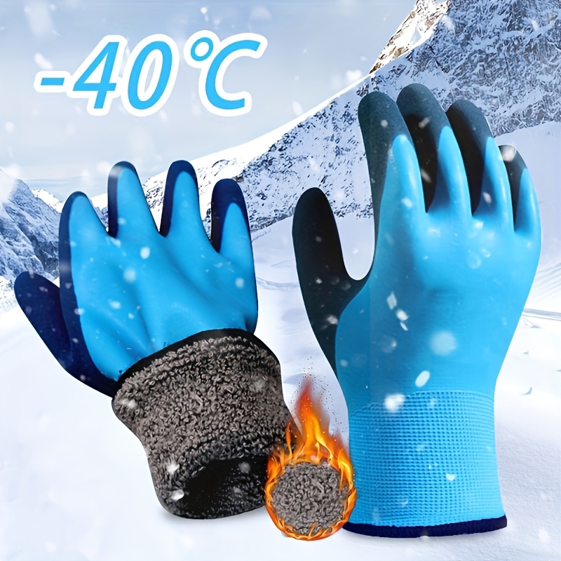 Heat Resistant Glove - 겨울 방수 및 따뜻한 기계식 장갑,