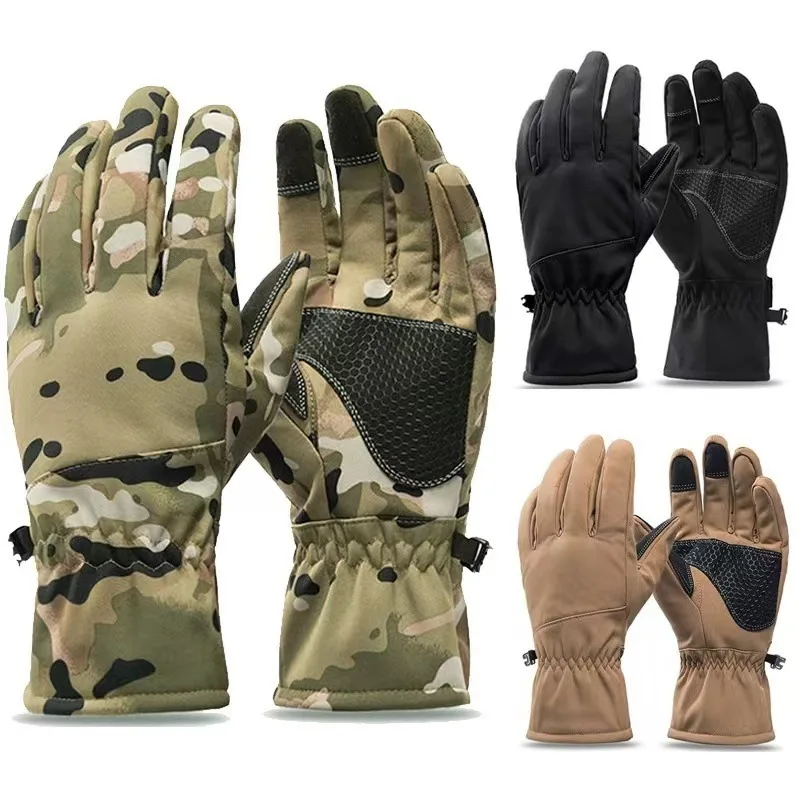 Ski Glove Waterproof - 전술용 야외 활동용 위장 무늬 사냥용