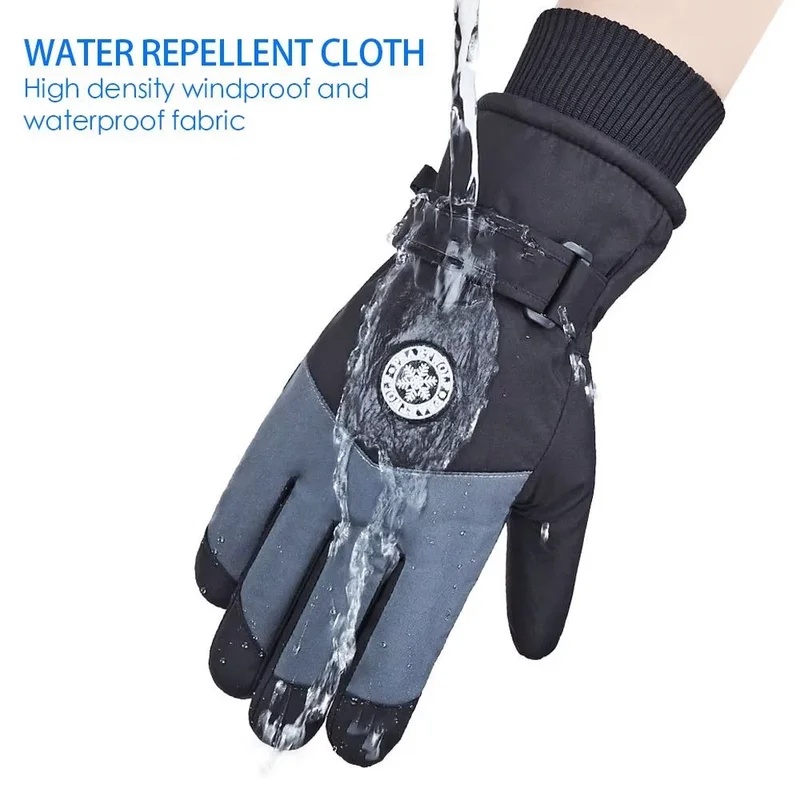 겨울용 남녀공용 스노보드/스키 장갑, PU 가죽 소재, - Ski Glove Waterproof 리뷰 및 가격