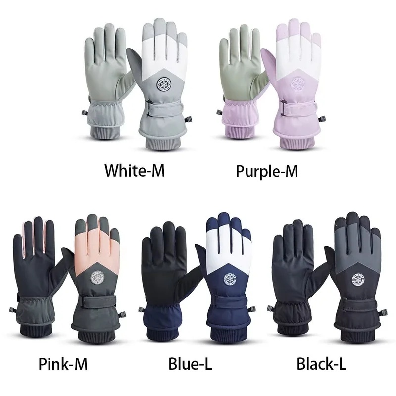 겨울용 남녀공용 스노보드/스키 장갑, PU 가죽 소재, - Ski Glove Waterproof 리뷰 및 가격